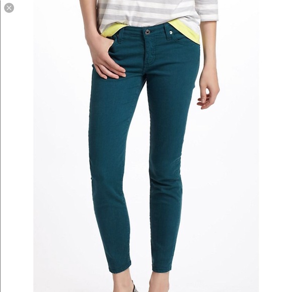 Anthropologie Denim - AG The Stevie Ankle Slim Straight Leg Jeans 26